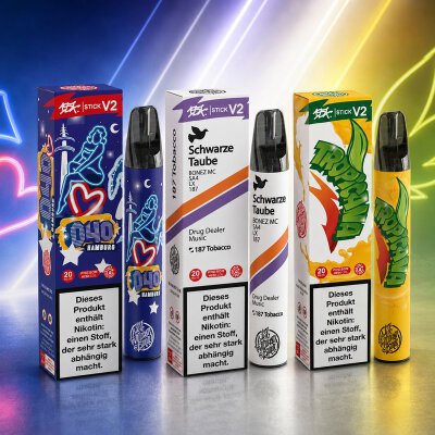 187 Einweg Vape Sticks V2