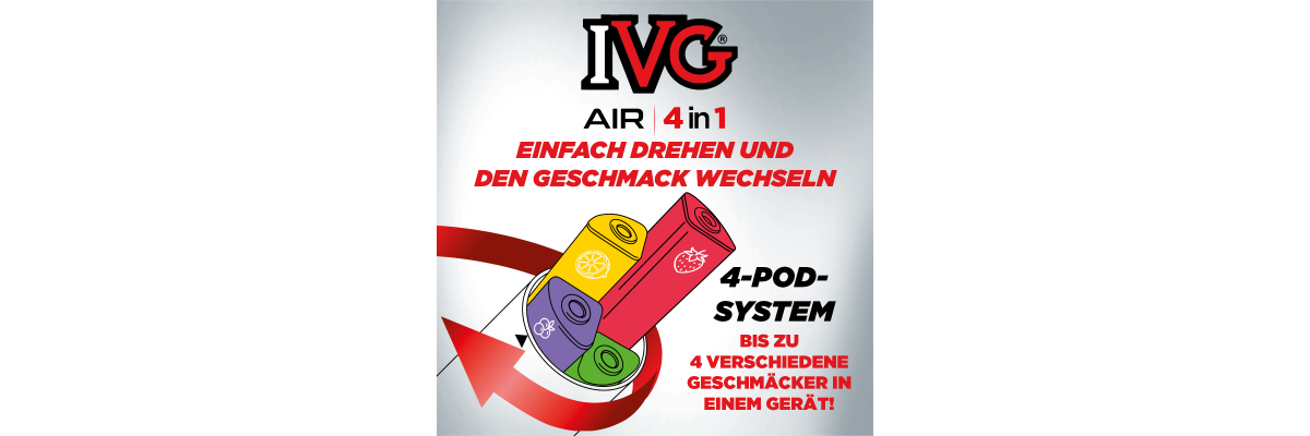 IVG AIR 4 in 1 Akkuträger