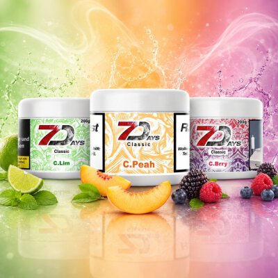 7Days Shisha Tabak 200g