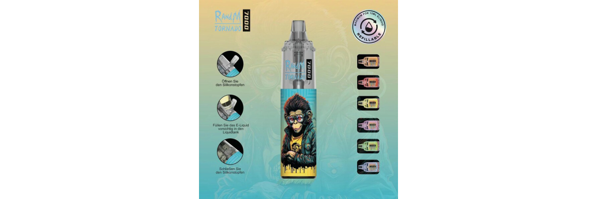 RandM Tornado 7000 Einweg Vape