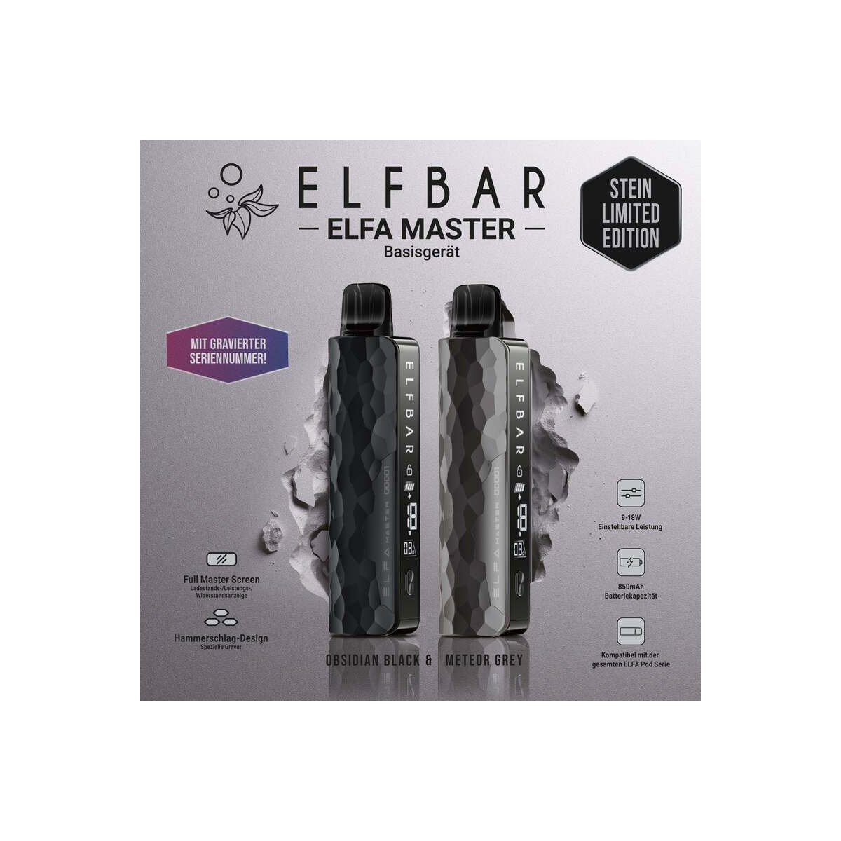 ELFBAR ELFA MASTER LE - Basisgerät