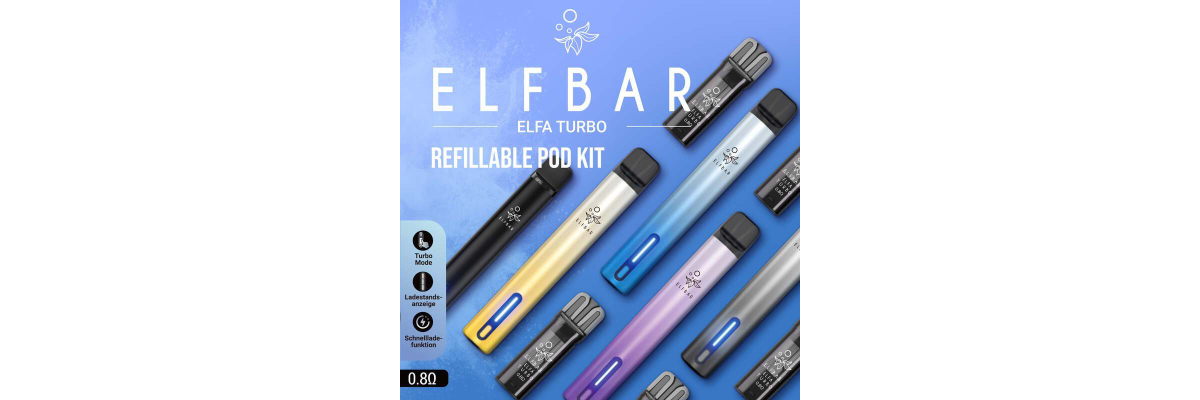 ELFBAR ELFA TURBO Refillable POD KIT