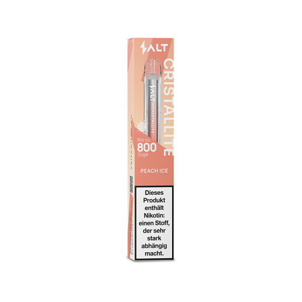 SALT Cristallite Vape Peach Ice 20mg