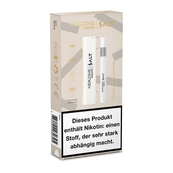 Salt NEXIONE Aspire Akku - White (Weiß) Starter Kit