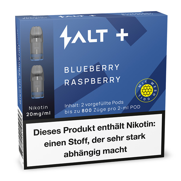 SALT Plus Pod Blueberry Raspberry