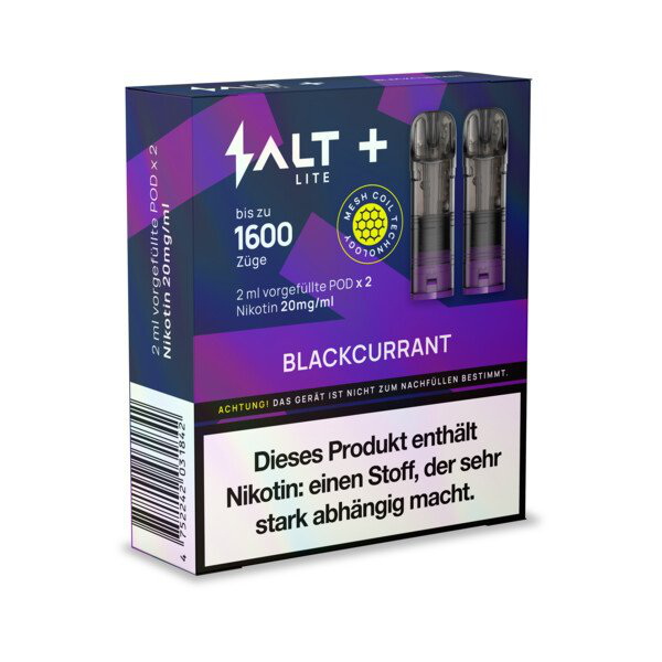 SALT+ Lite Pod Blackcurrant
