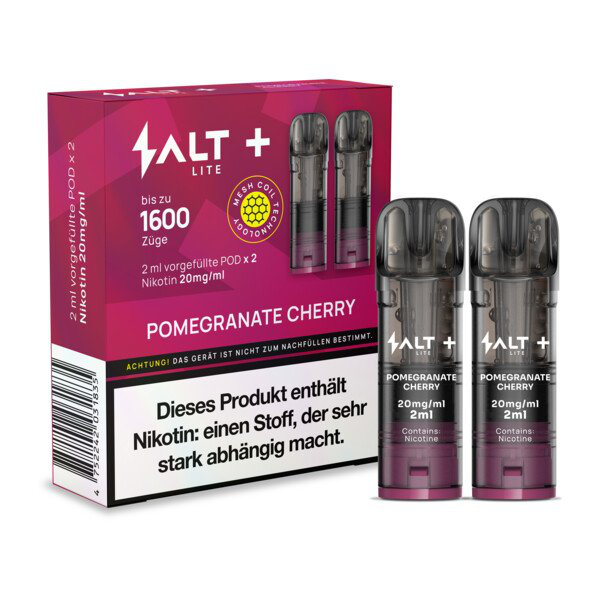 SALT+ Lite Pod Pomegranate Cherry