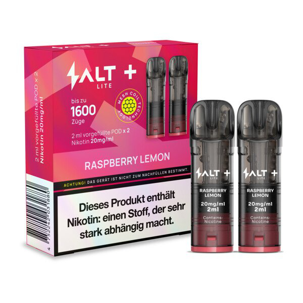 SALT+ Lite Pod Raspberry Lemon