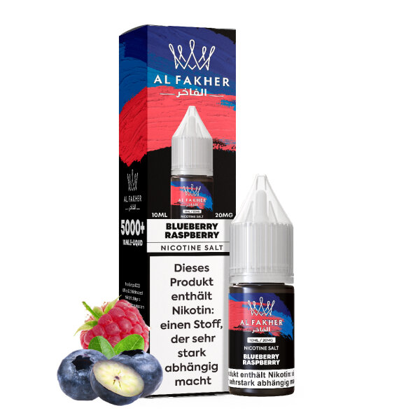 Al Fakher E-Liquid Blueberry Rasberry 20mg
