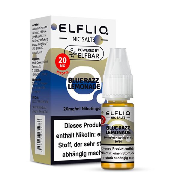 ELFBAR ELFLIQ - Blue Razz Lemonade 20mg/ml