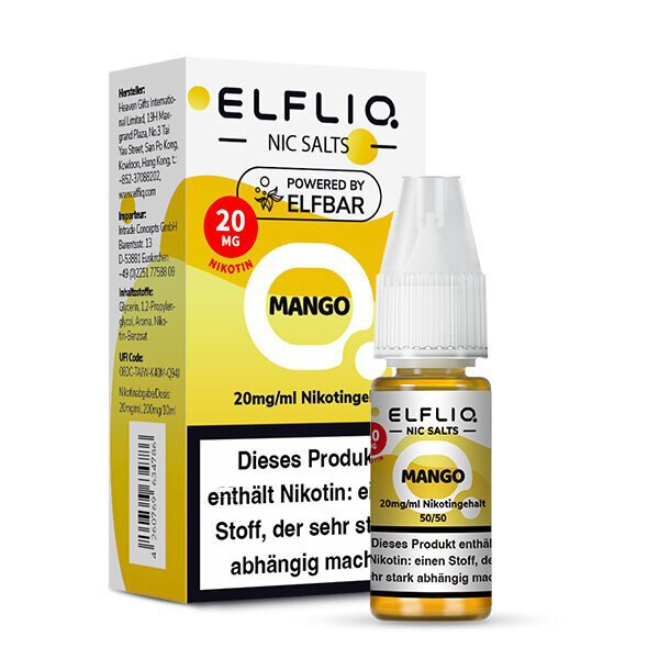 ELFBAR ELFLIQ - Mango 20mg/ml