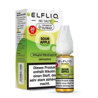 ELFBAR ELFLIQ - Sour Apple 20mg/ml