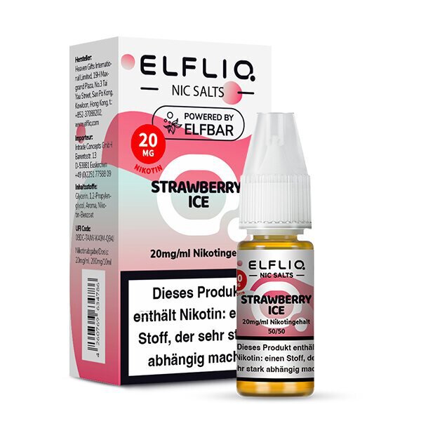 ELFBAR ELFLIQ - Strawberry Ice 20mg/ml