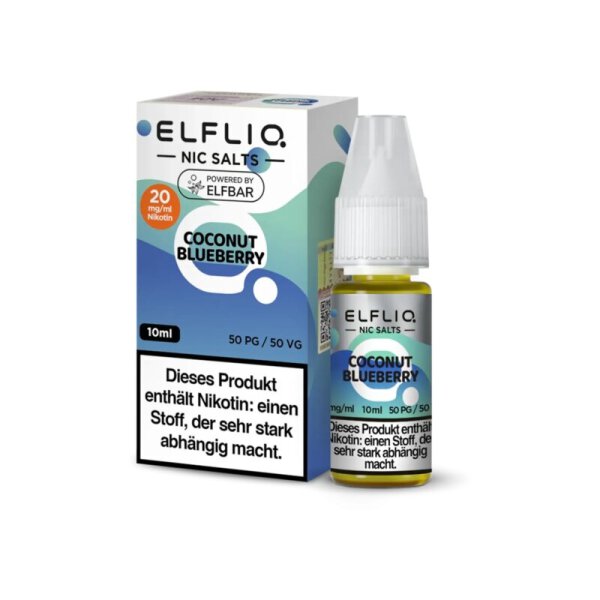 ELFBAR ELFLIQ - Coconut Blueberry 10mg/ml