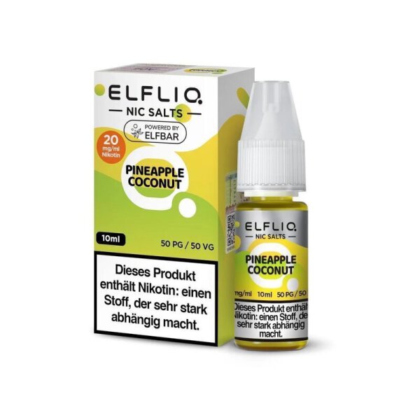 ELFBAR ELFLIQ - Pineapple Coconut 10mg/ml