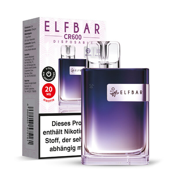 ELFBAR CR600 - Blackberry Raspberry Lemonade 20mg