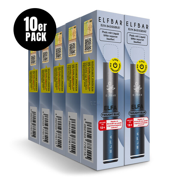 Elfbar ELFA – Akku Twilight Blue – Produktansicht 3