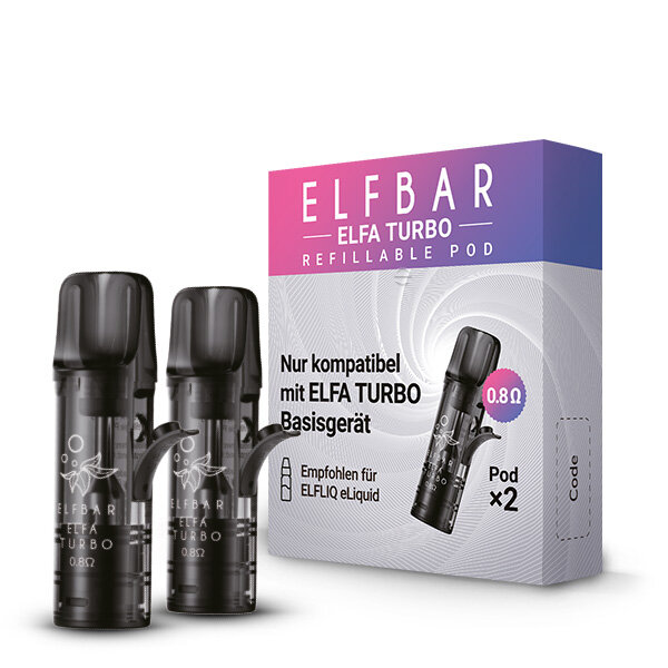 Elfbar ELFA Turbo Refillable Pod 0.8