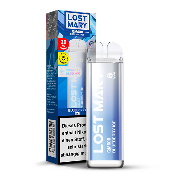 LOST MARY QM600 - Blueberry Ice