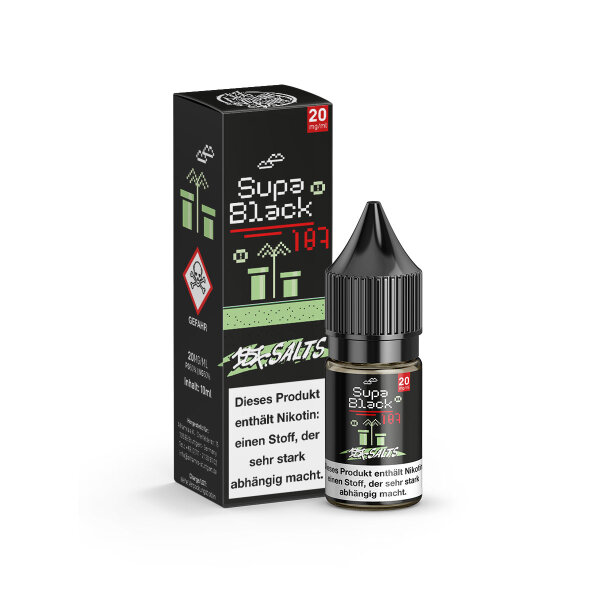 187 Salts Supa Black 20mg – Produktansicht 2