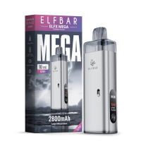 ELFBAR ELFX MEGA Refillable KIT Silver