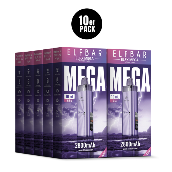 ELFBAR ELFX MEGA Refillable KIT Purple