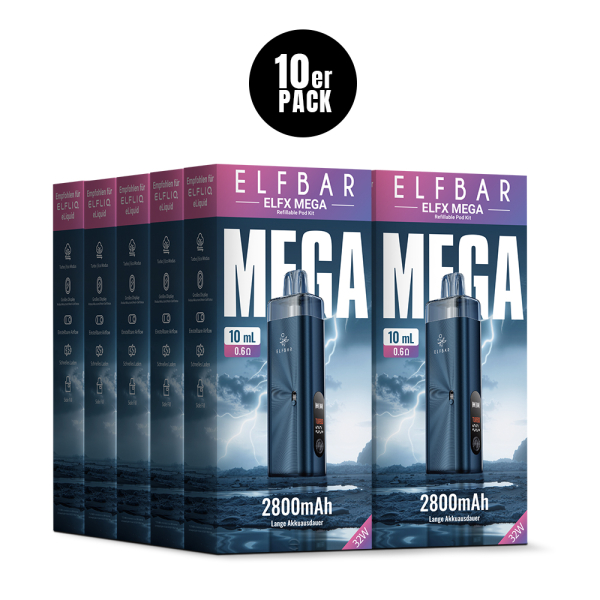 ELFBAR ELFX MEGA Refillable KIT Navy