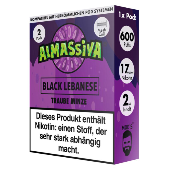 Al Massiva Pod - Black Lebanese