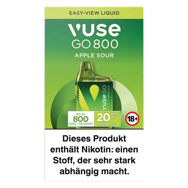 VUSE GO 800 - Apple Sour