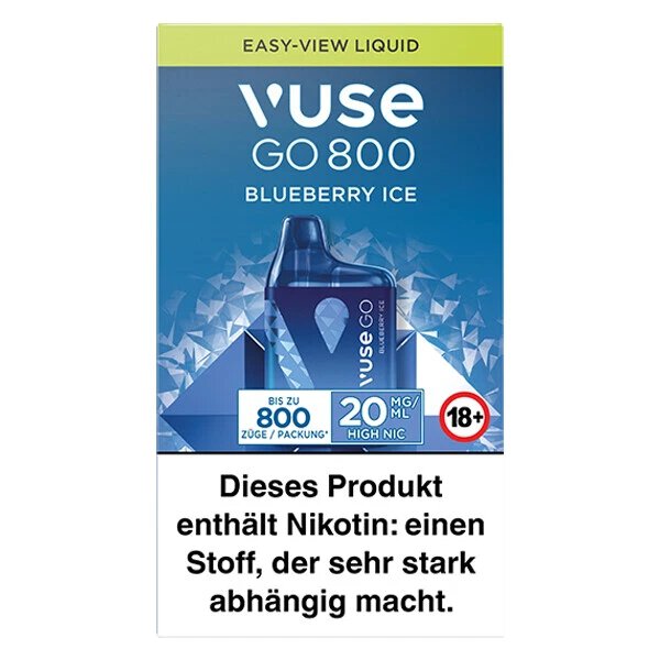 VUSE GO 800 - Blueberry Ice