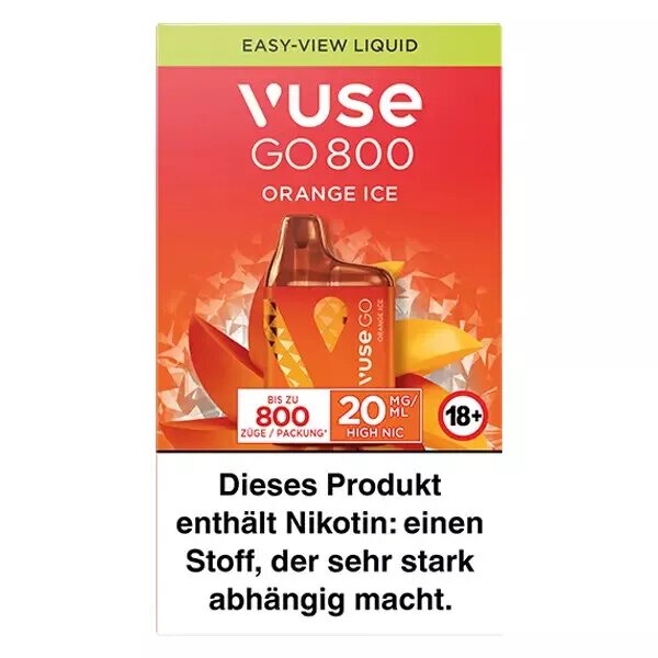 VUSE GO 800 - Orange Ice
