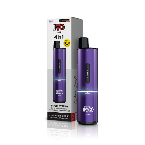 IVG 4 in 1 Akkuträger - Purple