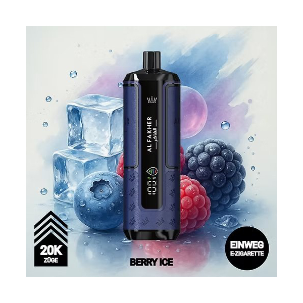 Al Fakher 20K - Berry Ice