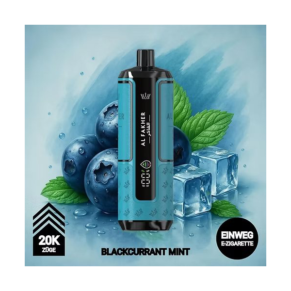 Al Fakher 20K - Blackcurrant Mint