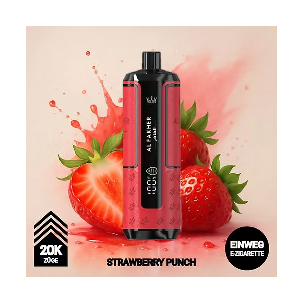 Al Fakher 20K - Strawberry Punch
