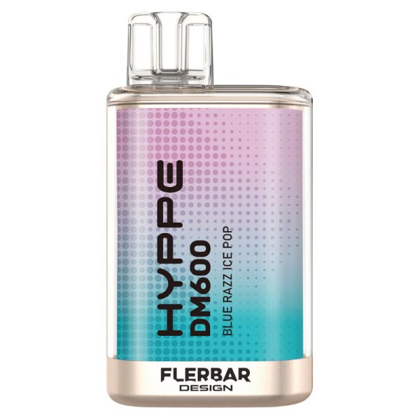 FLERBAR Hyppe DM600 - Blue Razz Ice Pop
