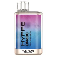 FLERBAR Hyppe DM600 - Blue Razz Cherry