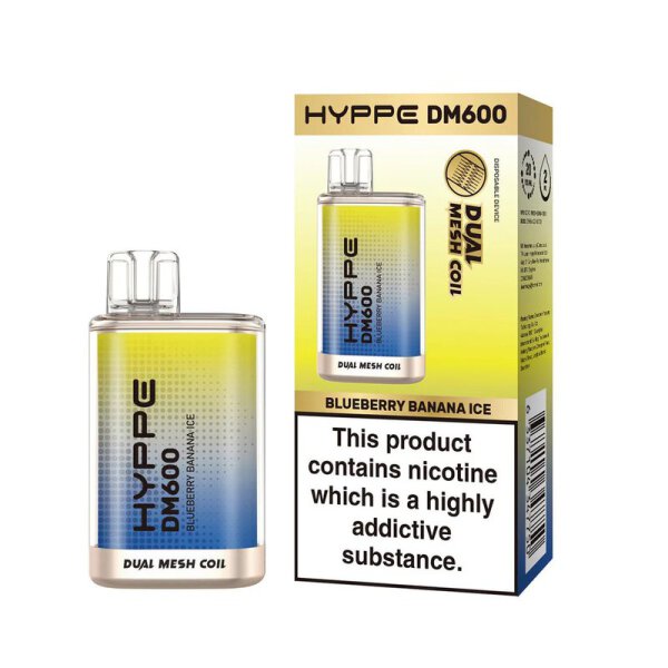 FLERBAR Hyppe DM600 - Blueberry Banana – Produktansicht 3