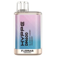 FLERBAR Hyppe DM600 - Blueberry Cherry Cranberry