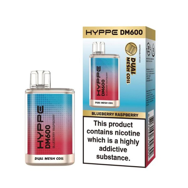 FLERBAR Hyppe DM600 - Blueberry Raspberry – Produktansicht 3