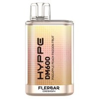 FLERBAR Hyppe DM600 - Pineapple Peach Passionfruit
