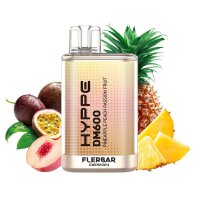 FLERBAR Hyppe DM600 - Pineapple Peach Passionfruit