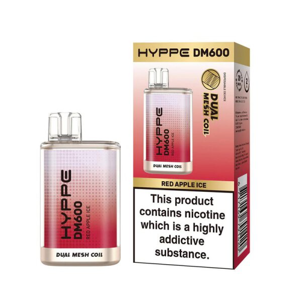 FLERBAR Hyppe DM600 - Red Apple Ice – Produktansicht 3