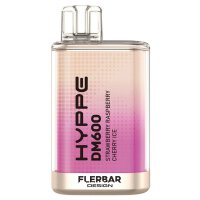 FLERBAR Hyppe DM600 - Strawberry Raspberry Cherry