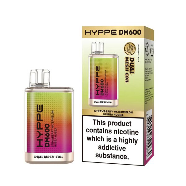 FLERBAR Hyppe DM600 - Strawberry Watermelon Hubba Hubba – Produktansicht 3