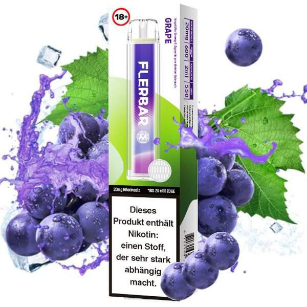 FLERBAR M Grape (20mg/ml)