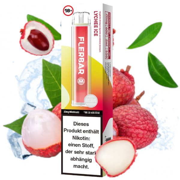 FLERBAR M Lychee Ice (20mg/ml)