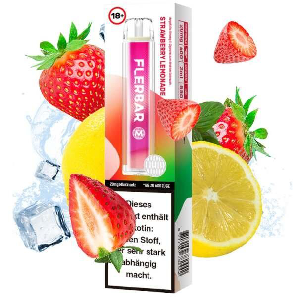 FLERBAR M Strawberry Lemonade (20mg/ml)