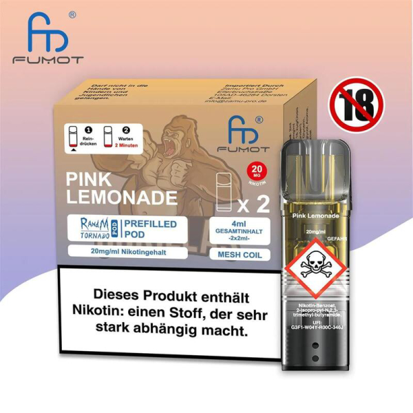 RandM Tornado Pod - Pink Lemonade