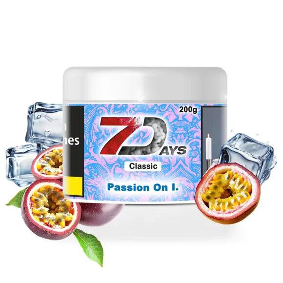 7Days Shisha Tabak - Passion on Ice 200g